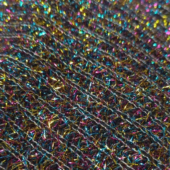 Multicolor Sparkle Wrap Sweater - Picture 9 of 10
